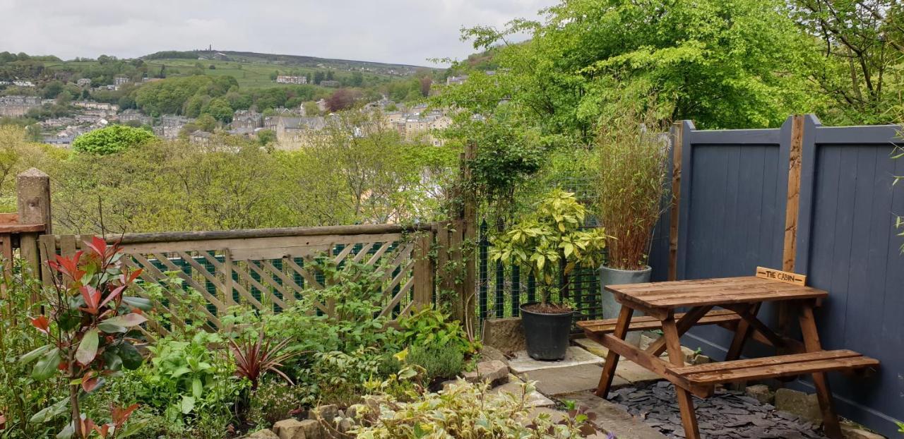 The Cabin: Great Views,Garden,Close To Town, Quiet Lägenhet Hebden Bridge Exteriör bild